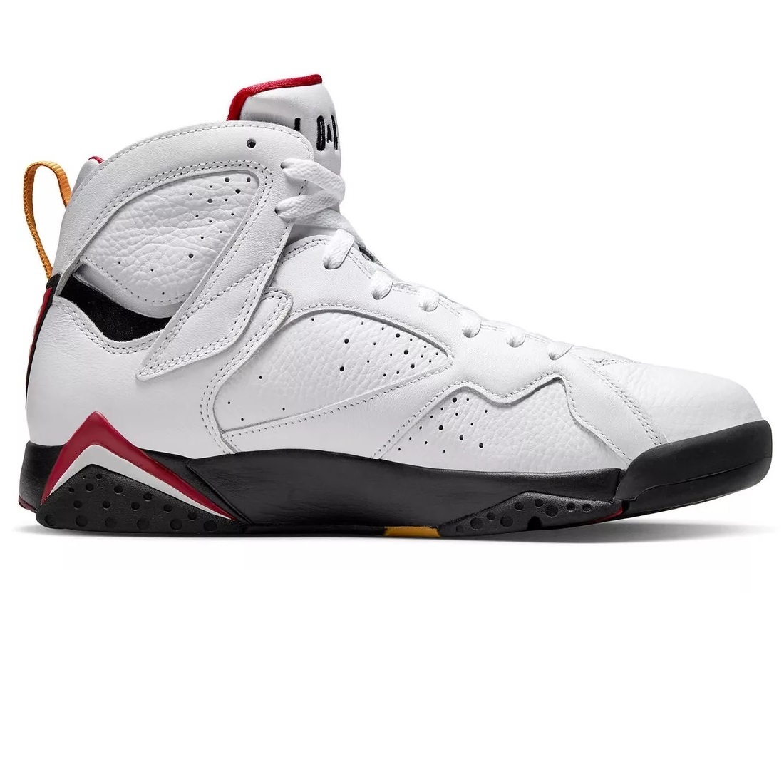 ☆NIKE AIR JORDAN 7 RETRO CARDINAL 白/黒/濃赤/濃黄 26.5cm ナイキ エアジョーダン 7 レトロ カーディナル CU9307-106_画像2