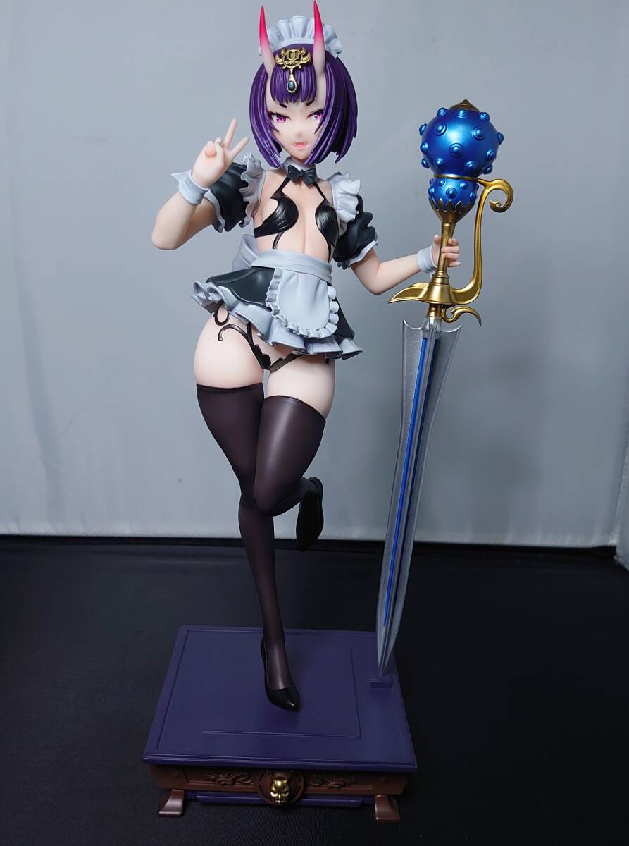  T.X.S studio Shuten-douji メイド 酒呑童子 1/6 スタチュー Advanced Ver FGO fate ガレージキット キャストオフ_画像3