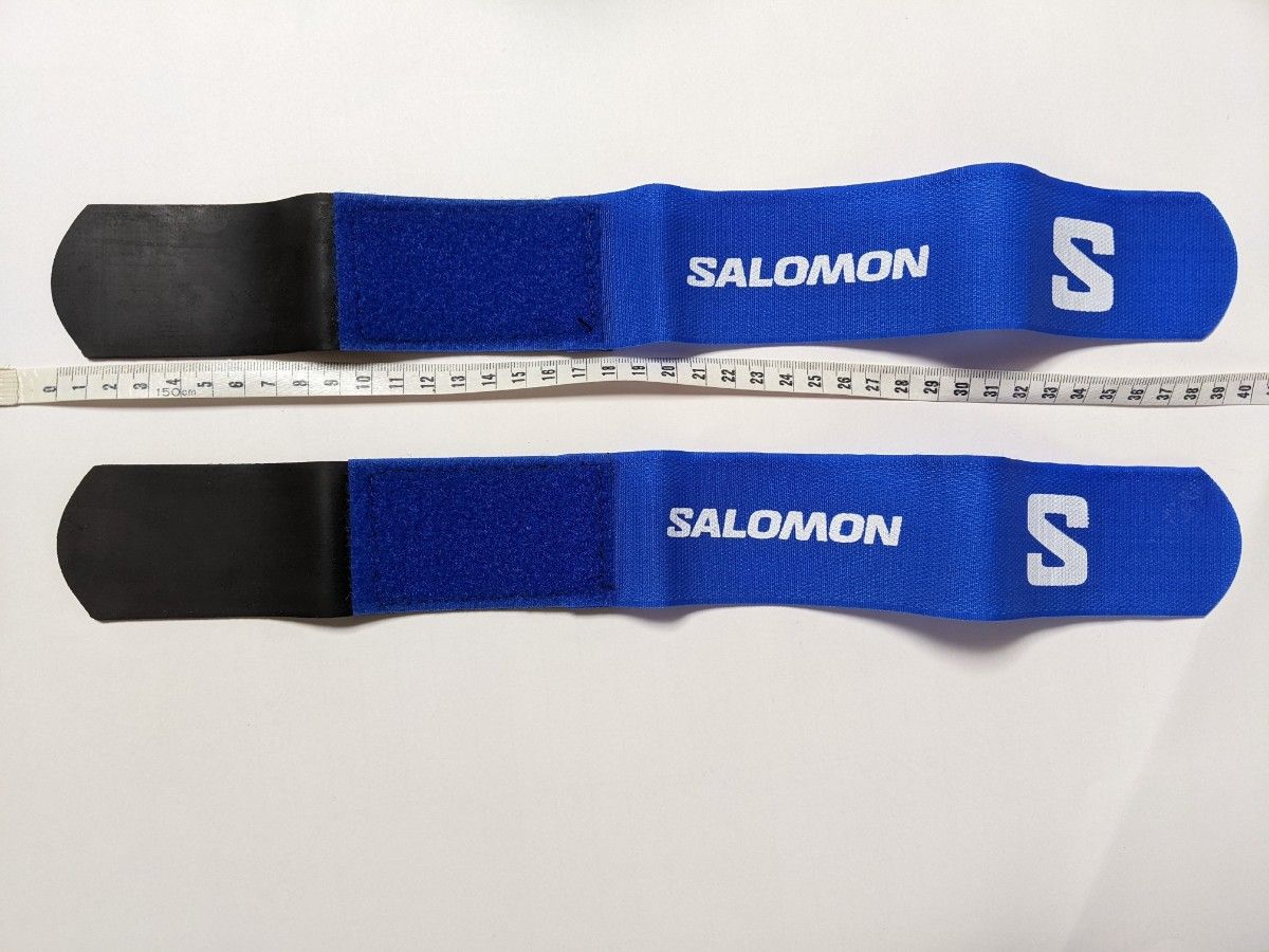 SALOMONサロモン　スキーバンド　スキーストラップ　ベルクロ2セット（4個）