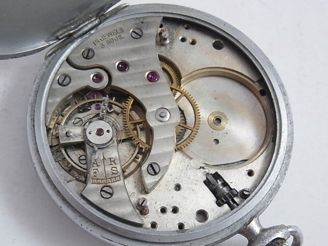 クロノメータ MARDIN 懐中時計 手巻き（ジャンク）７０の画像2