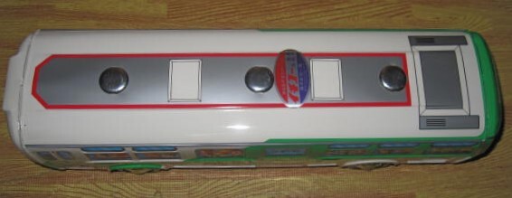 [未使用保管品]昭和レトロ　イチコーのワンマンバス　都営バス　ブリキのおもちゃ　1991年購入_画像4