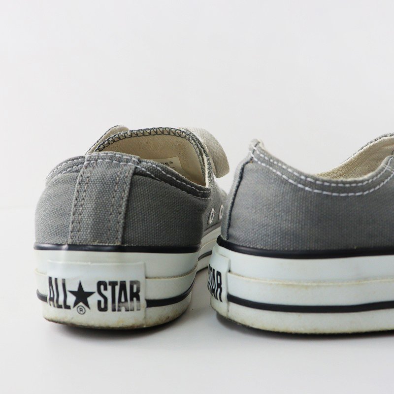 コンバース CONVERSE 1C989 ALL STAR OX オールスター オックスフォード スニーカー 22.5cm/グレー 靴 シューズ 【2400013763578】_画像7