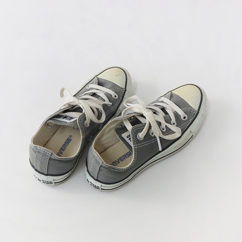 コンバース CONVERSE 1C989 ALL STAR OX オールスター オックスフォード スニーカー 22.5cm/グレー 靴 シューズ 【2400013763578】_画像2