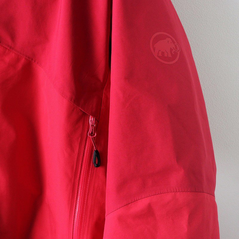  ultimate beautiful goods regular price 5.2 ten thousand Mammut Mammut Crater HS Hooded Jacketk letter -HSf- dead jacket L/ red GORE-TEX[2400013760379]
