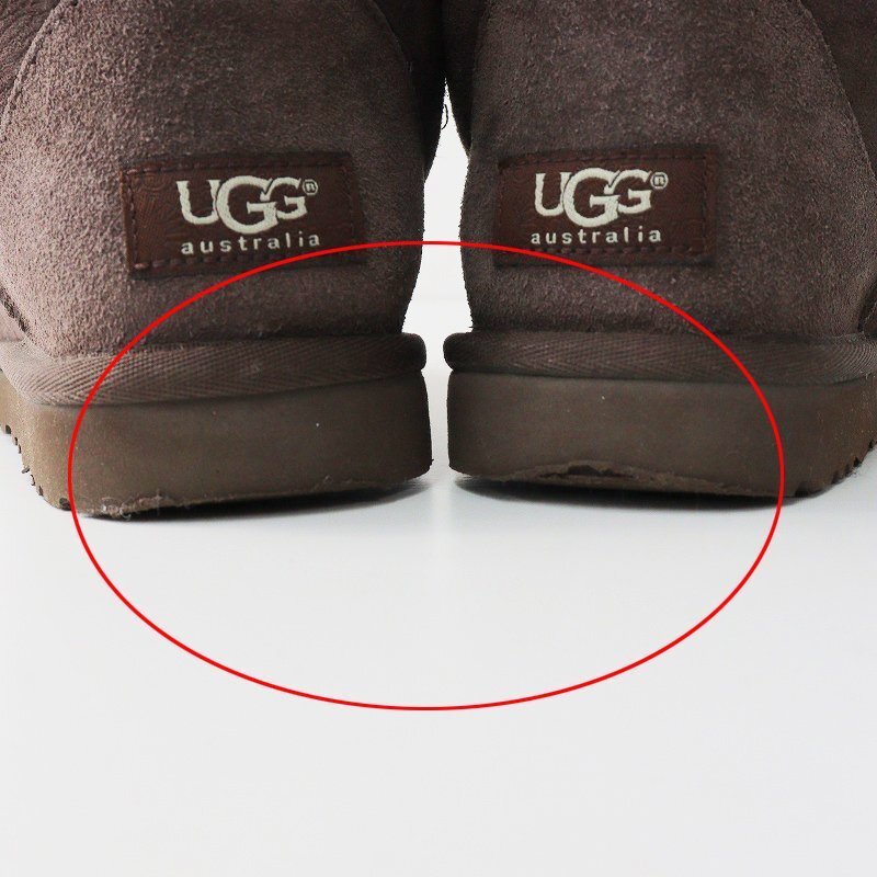 UGG australia アグ オーストラリア 5815 CLASSIC TALL クラシック トール ムートンブーツ 23cm/ブラウン【2400013353335】_画像8