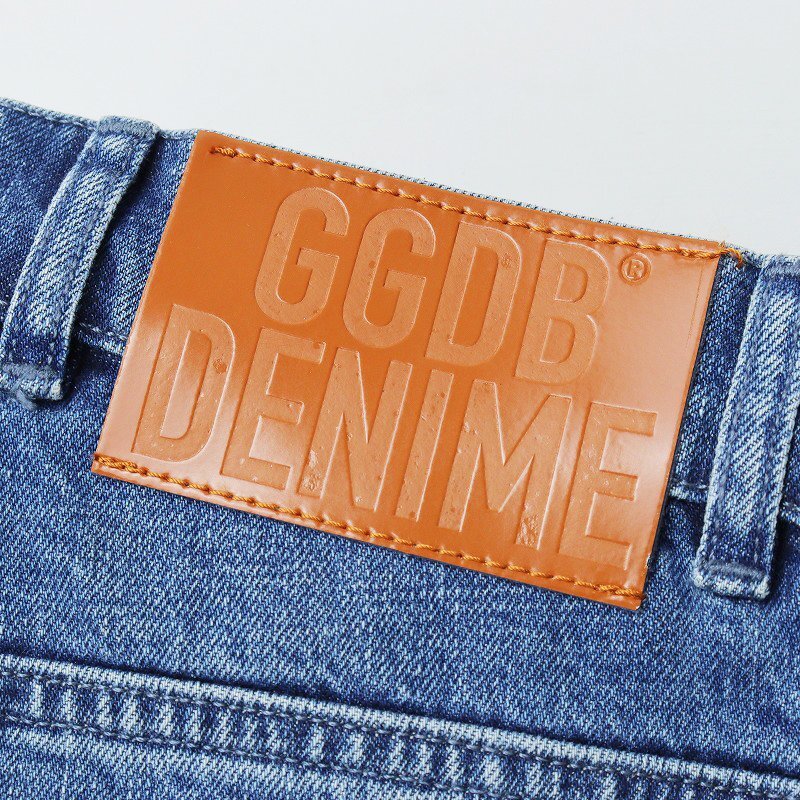 美品 ドゥーズィエムクラス Deuxieme Classe GOLDEN GOOSE ゴールデングース WASH DENIM 26/ブルー デニムパンツ【2400013796194】_画像6