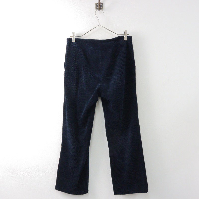 ドゥーズィエムクラス Deuxieme Classe corduroy wide パンツ 36/ネイビー コーデュロイワイドパンツ 秋冬【2400013795685】_画像2