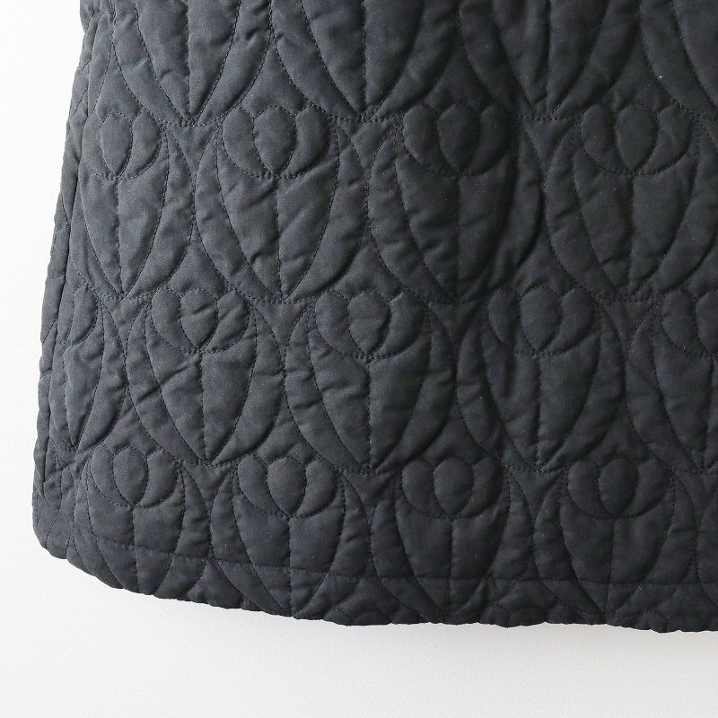 2023AW マーブルシュッド marble SUD tulip quilt JKT チューリップキルト スカート/ブラック ボトムス【2400013801973】_画像5