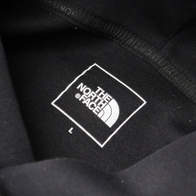 ザノースフェイス THE NORTH FACE NTW12286 テックエアースウェットワイドフーディー L/ブラック プルオーバーパーカー【2400013800242】_画像5