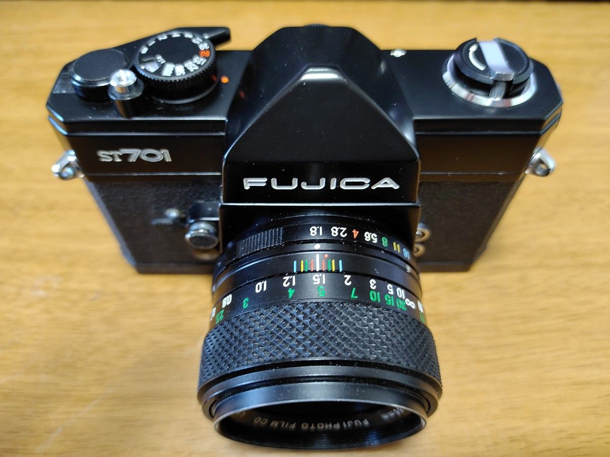 FUJICA フジカ ST701 ブラックボディ EBC FUJINON 55mm F1.8 付