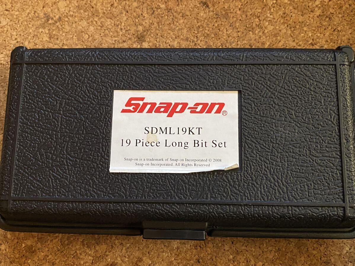 スナップオン ロングドライバービットセット　19本セット　Snap-on SDML19KT 中古美品　ドライバービット　ドリルドライバー　snap on_画像5