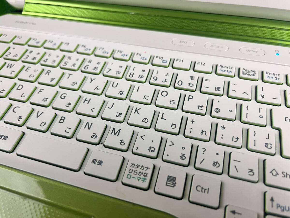 FUJITSU FMVA54GG LIFEBOOK AH54/G (ライムグリーン)_画像8