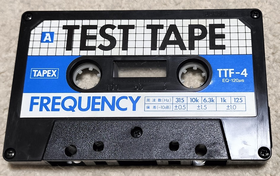 テストテープ　TAPEX　TTF-4　_画像1
