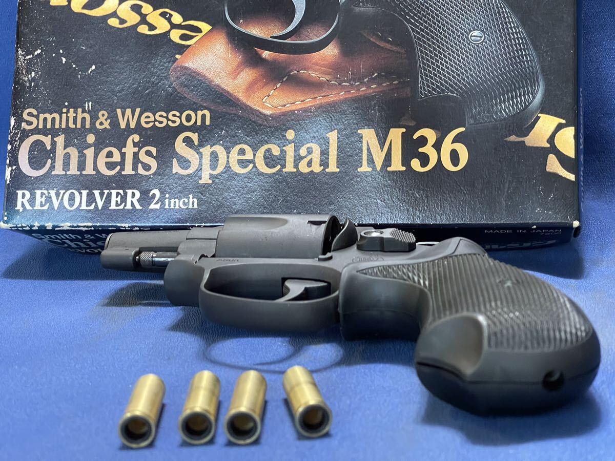 マルシン ヘビーウェイトガスガン『 S&W M36 チーフスペシャル 2インチ 』S&W Chiefs Special M36 REVOLVER 2 inch GAS TYPE ASGK AIR GUN_画像8