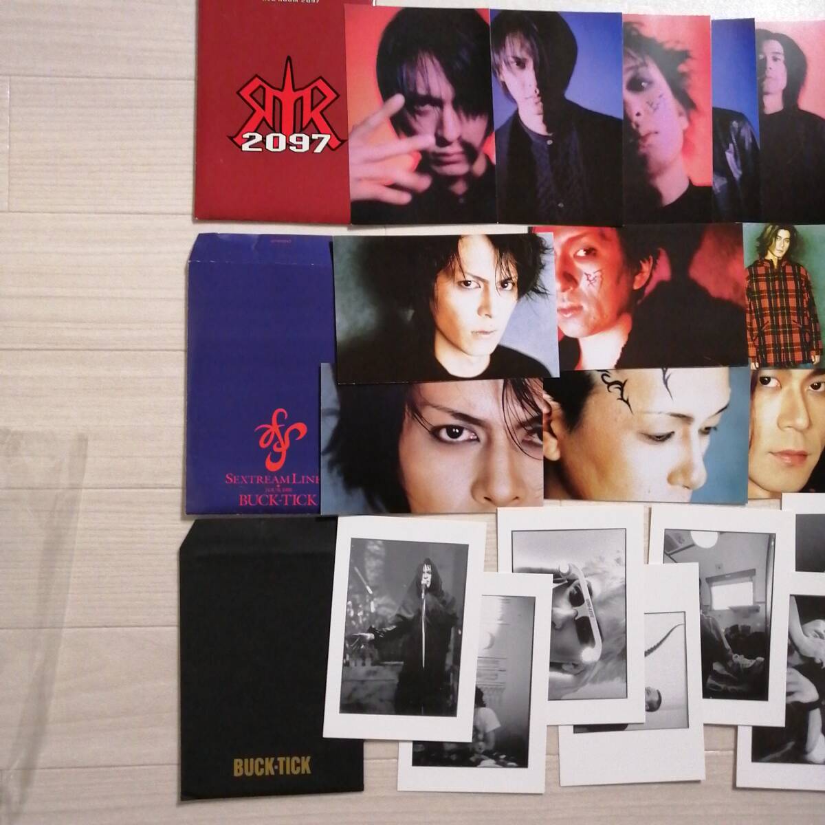 BUCK-TICK A⑩ postcard 3 sack set 30 sheets RED ROOM 2097*SEXTREAN LINER TOUR 1998 other new goods goods Sakurai ..