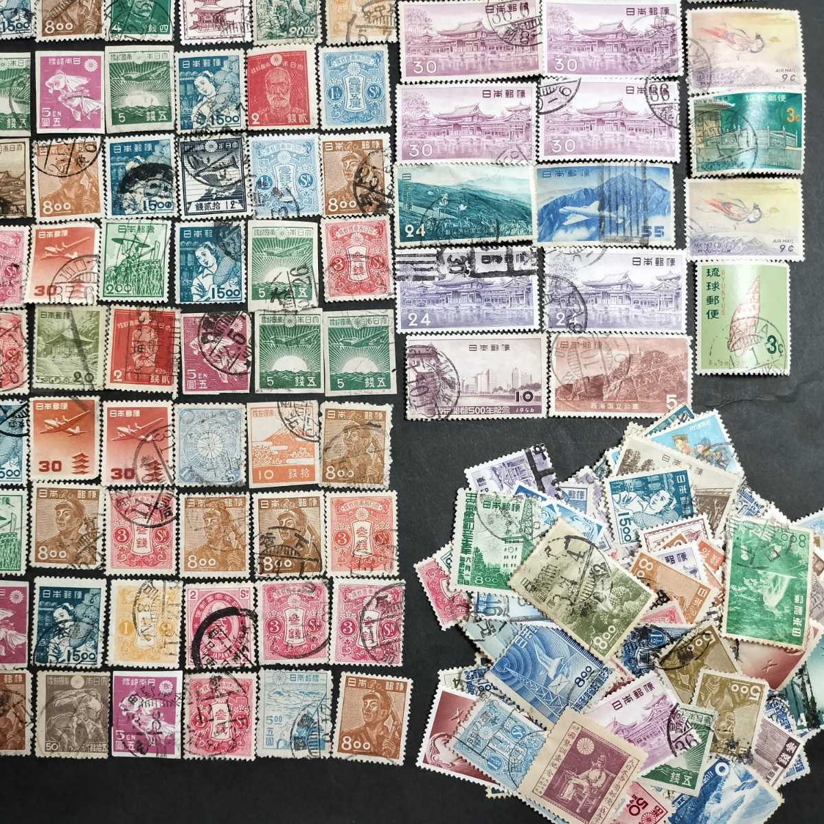 (15)古切手・貴重切手　使用済み切手　400枚_画像5