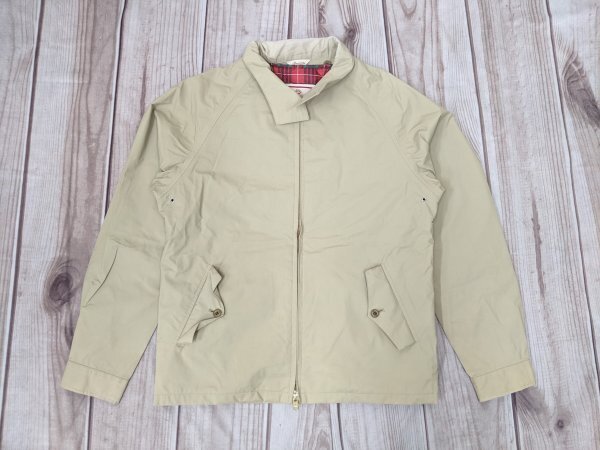 8．BARACUTA ヴィンテージ チェック柄 ライナー G9 ナイロン スイングトップ ジャケット ハリントン ドリズラー ブルゾン メンズ40 y202_画像1