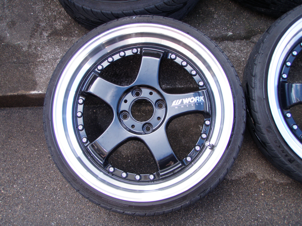 ステルスレーシングK35 17インチ 6.5J＋45 165/40R17 中古の画像2