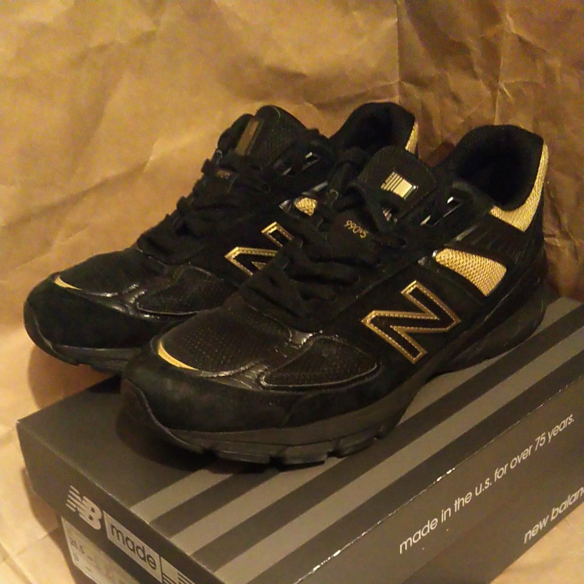 new balance ニューバランス M990BH5 26.5cm Made in USA 990V5 箱付き