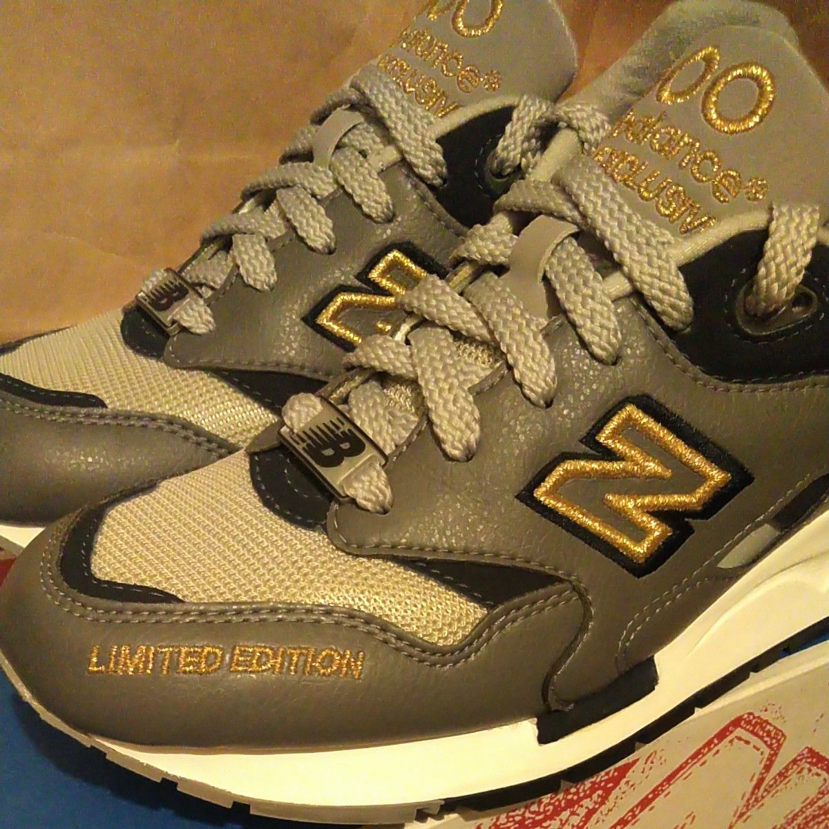 new balance ニューバランス CM1600LE JAPAN LIMITED 日本企画 26.5cm グレー 箱なし