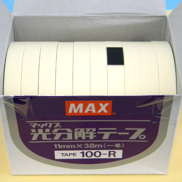 * MAX( Max ) свет разборка лента TAPE100-R * ширина 11mm× длина 38m крем / 10 шт входить 