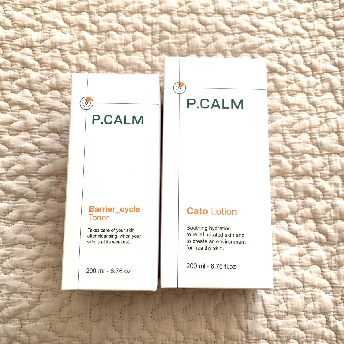 P.CALM ピーカム☆バリアサイクルトナー（200ml）＆カトローション（200ml）_画像1