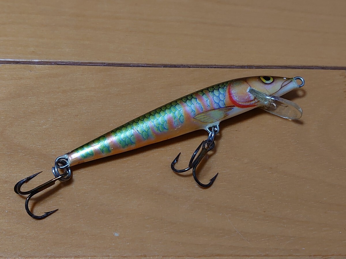 ラパラ F-9 フィンランド製 オイカワ ジャパンスペシャル フローティング オールド Rapala _画像2