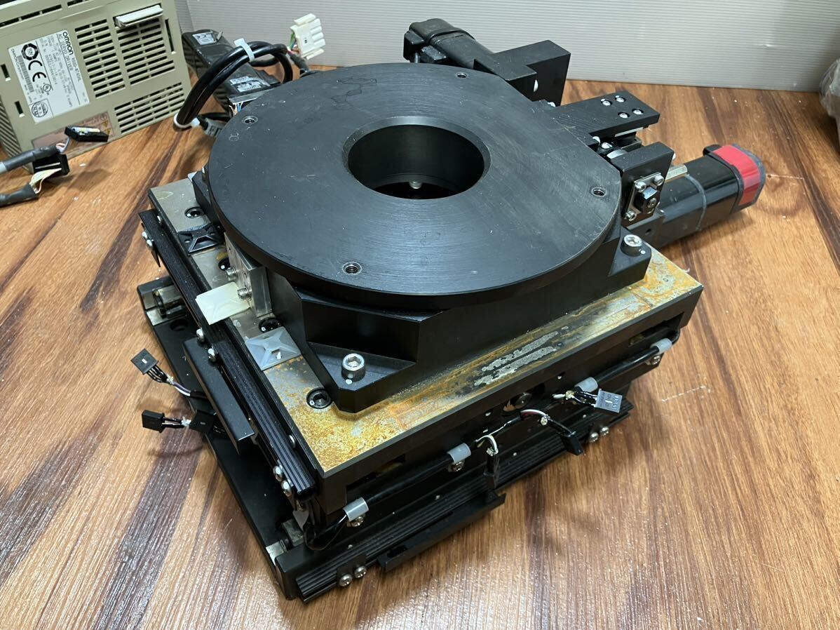 1) IKO XYθ軸 精密位置決めテーブルCTS220/220BE502 1) IKO XYθ軸 精密位置決めテーブルCTS220/220BE502
