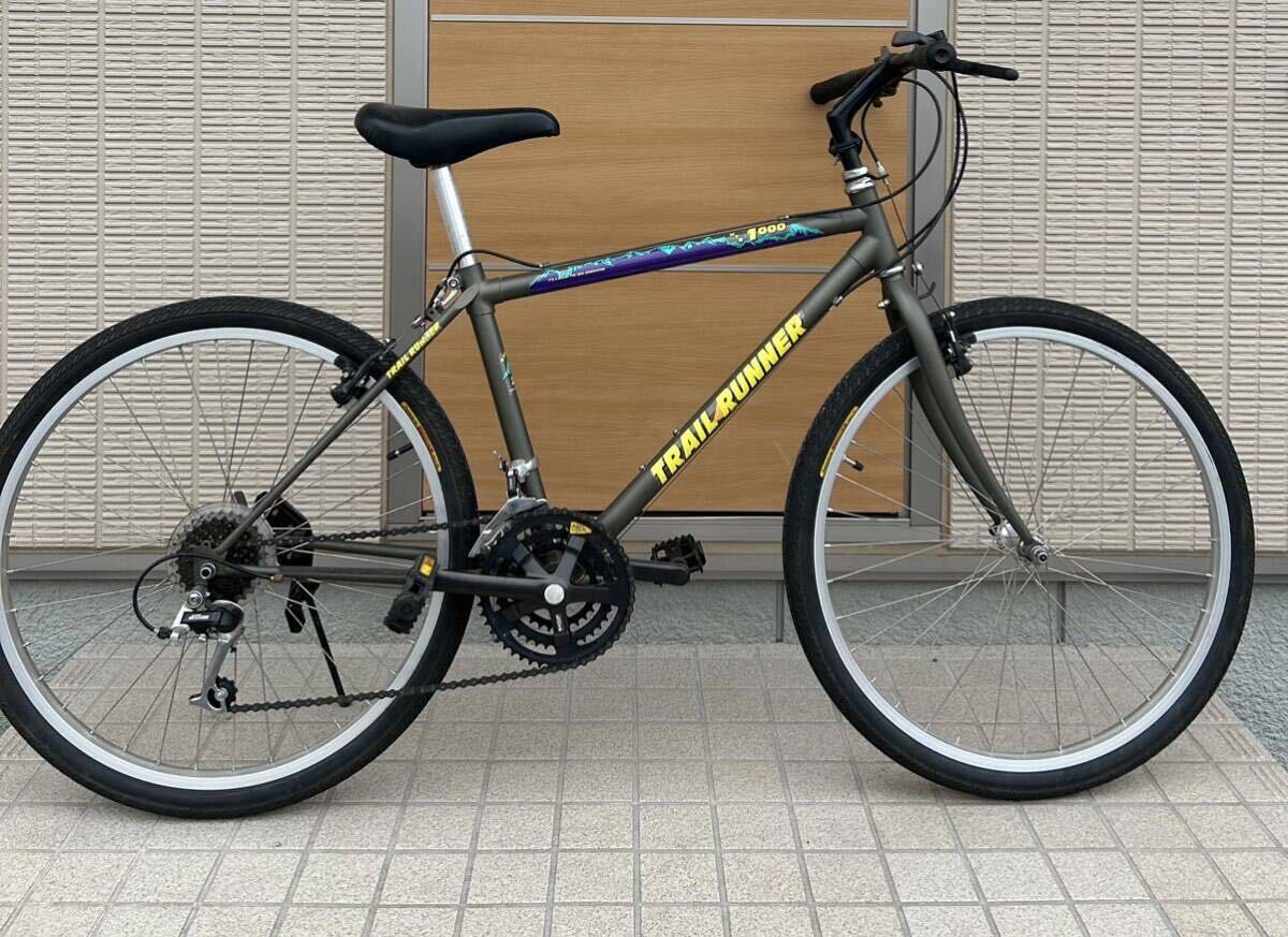 OLD MTB MIYATA TRAIL RUNNER ミヤタ 自転車 マウンテンバイク トレイルランナー ATB MTB1000 リッジランナー SAKAE SHIMANO 通勤 通学の画像1