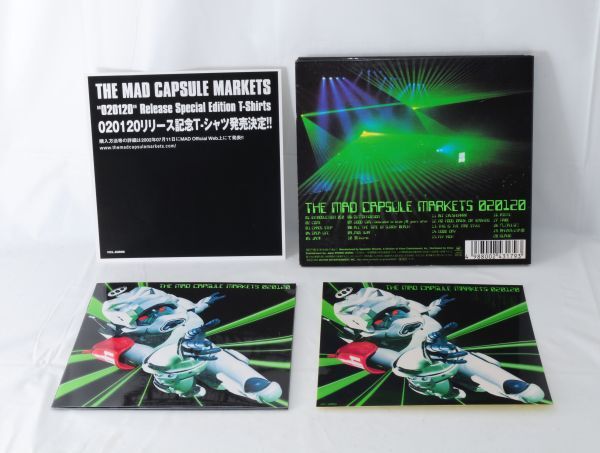 THE MAD CAPSULE MARKETS「020120」ステッカー付き【良品/CD】ザ・マッド・カプセル・マーケッツ AA= 上田剛士 #7406の画像3
