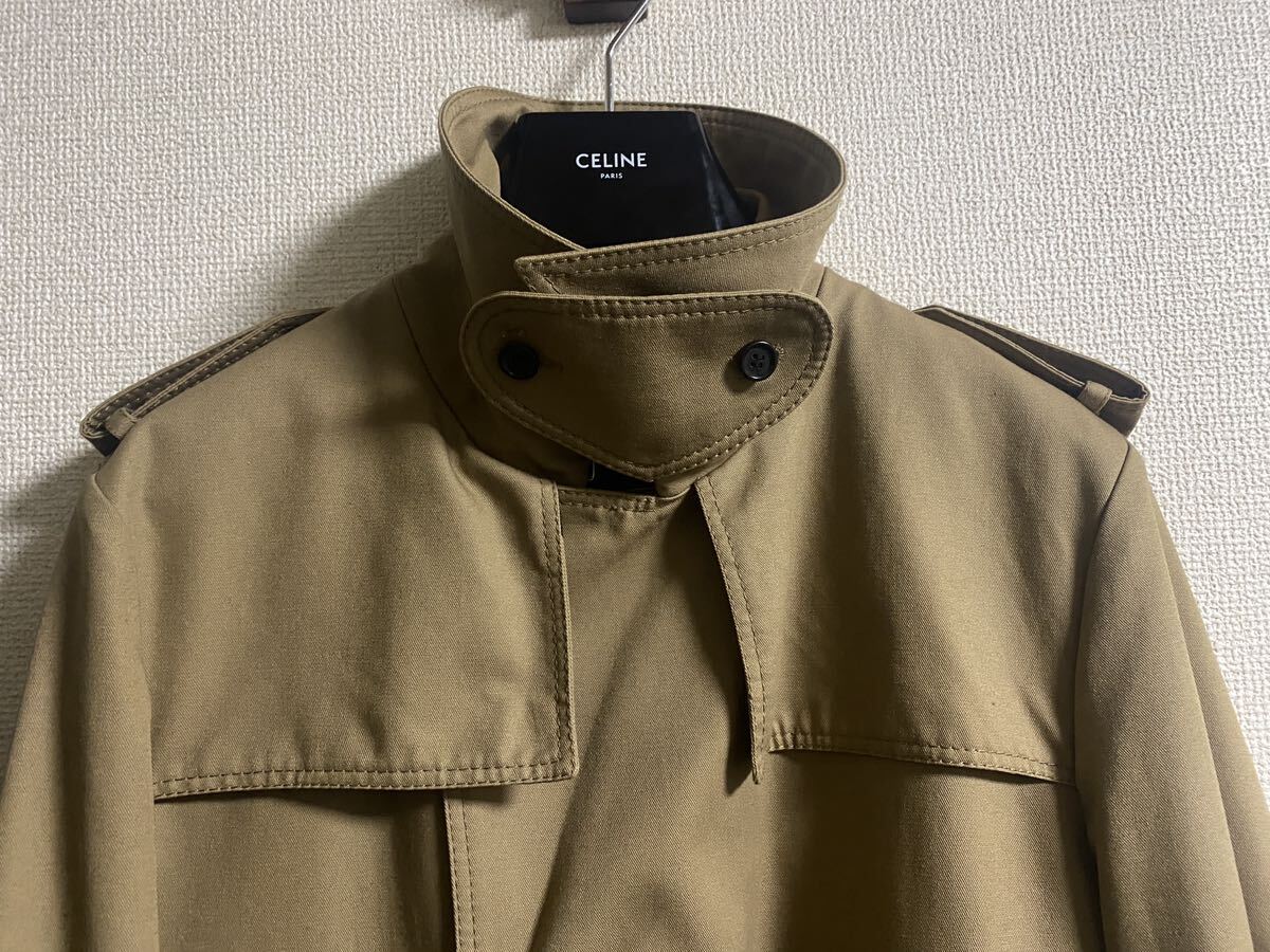 04aw votc ディオールオム トレンチコート 美品 48 dior homme エディスリマン hedi slimane trench coat