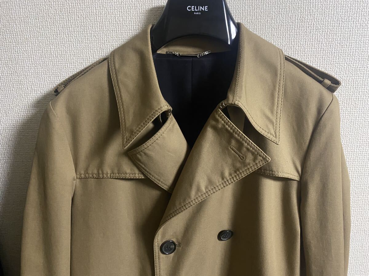 04aw votc ディオールオム トレンチコート 美品 48 dior homme エディスリマン hedi slimane trench coat