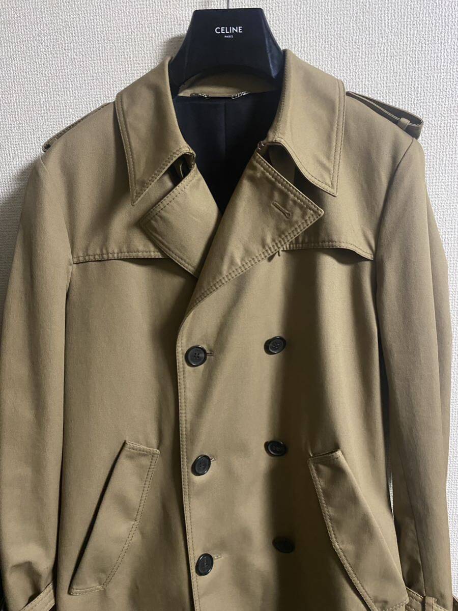 04aw votc ディオールオム トレンチコート 美品 48 dior homme エディスリマン hedi slimane trench coat