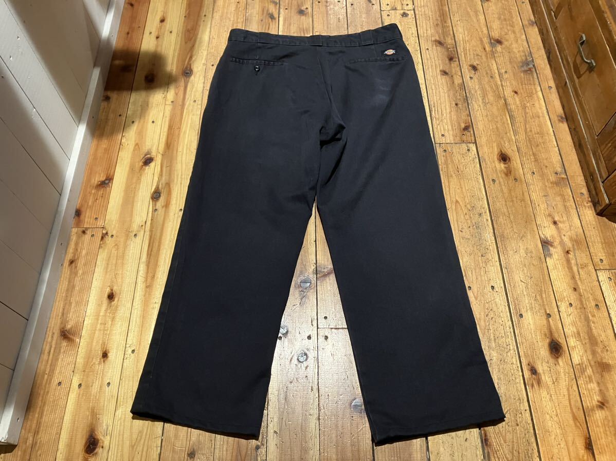 Dickies874 USA輸入　w34 黒　ワークパンツ　100円スタート　売り切り　古着　チノパン　work ディッキーズ　_画像3