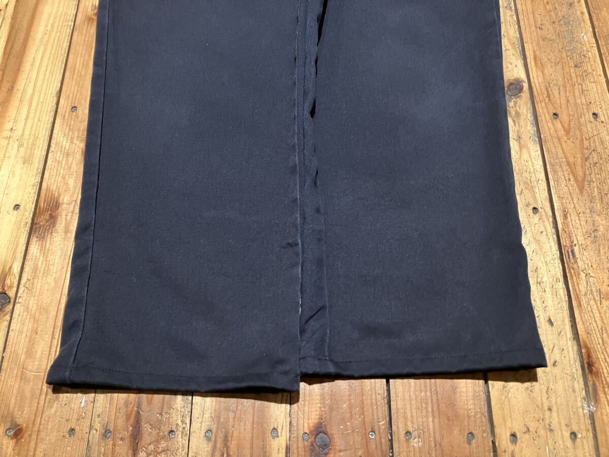 Dickies874 USA輸入　w34 黒　ワークパンツ　100円スタート　売り切り　古着　チノパン　work ディッキーズ　_画像4