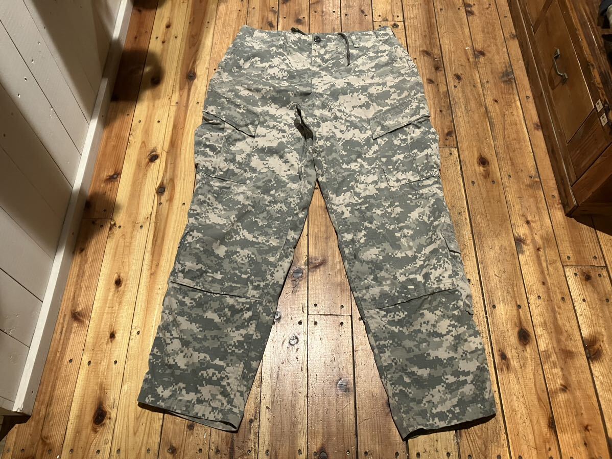  вооруженные силы США оригинал USA импорт M-Rteji утка 05 год производства 100 иен начало распродажи брюки-карго камуфляж армия хлеб милитари брюки б/у одежда army