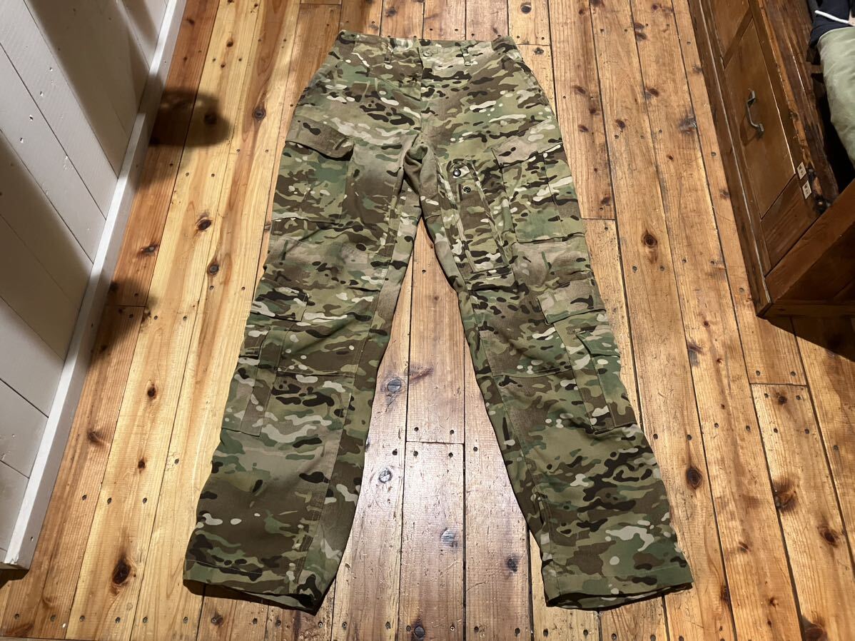  the US armed forces the truth thing multi cam pattern USA import S-R 100 jpy start selling out cargo pants army bread camouflage military pants army old clothes 09 year made 