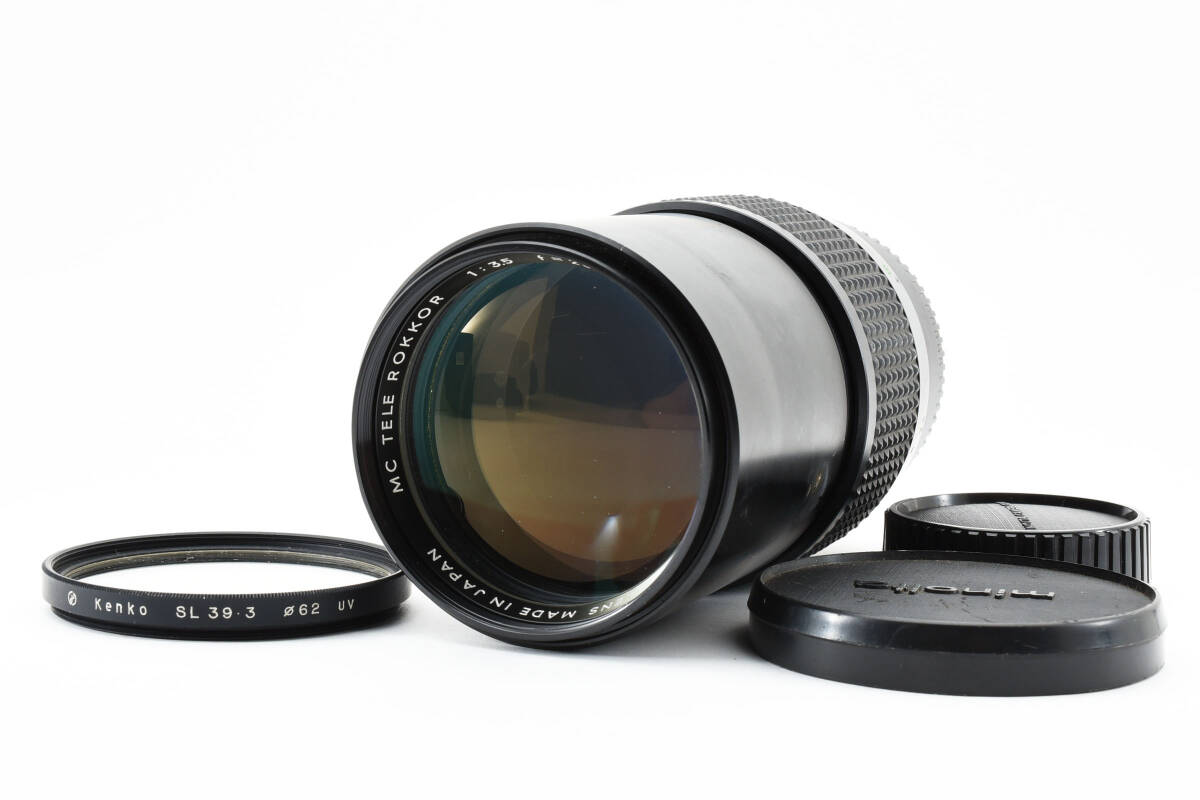 3450 【並品】 Minolta MC Tele Rokkor 200mm f/3.5 MF Lens ミノルタ MF単焦点レンズ 0319_画像1