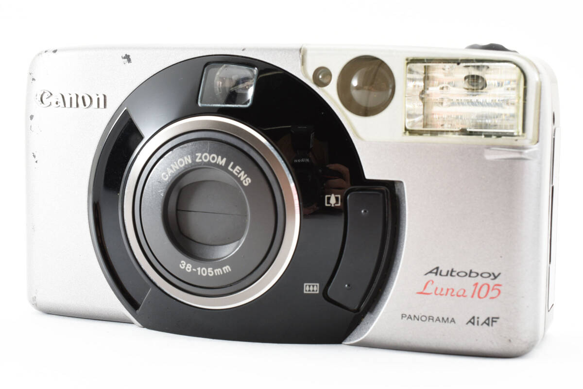 3467 【並品】 Canon Autoboy Luna 105 35mm Point & Shoot Film Camera キヤノン コンパクトフィルムカメラ 0326_画像2