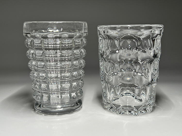 【瑞】ガラス グラス ２個の画像1