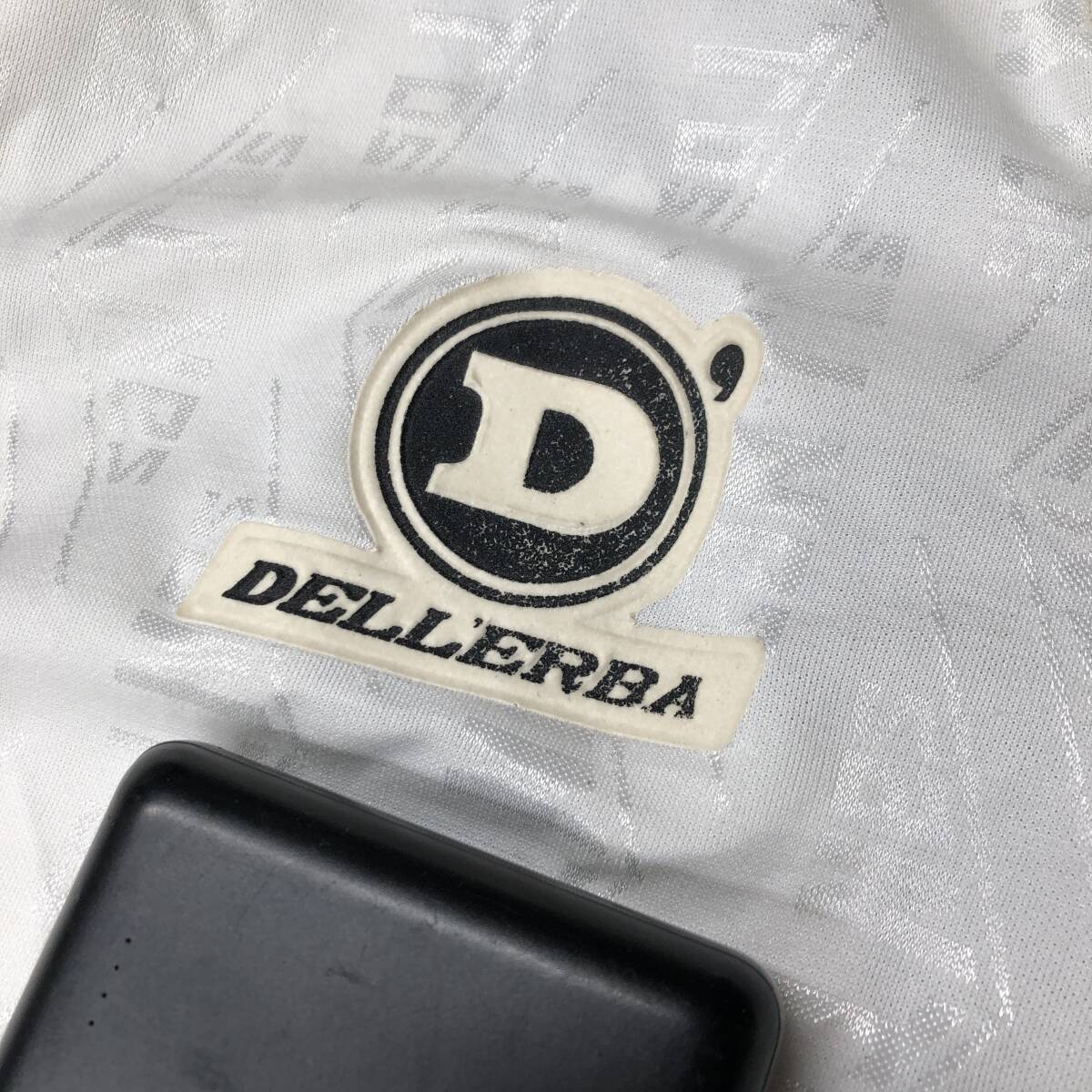 DELLERBA デレルバ サントス 半袖 ユニフォーム ホワイト 90s DELLERBA デレルバ サントス 半袖 ユニフォーム ホワイト 90s