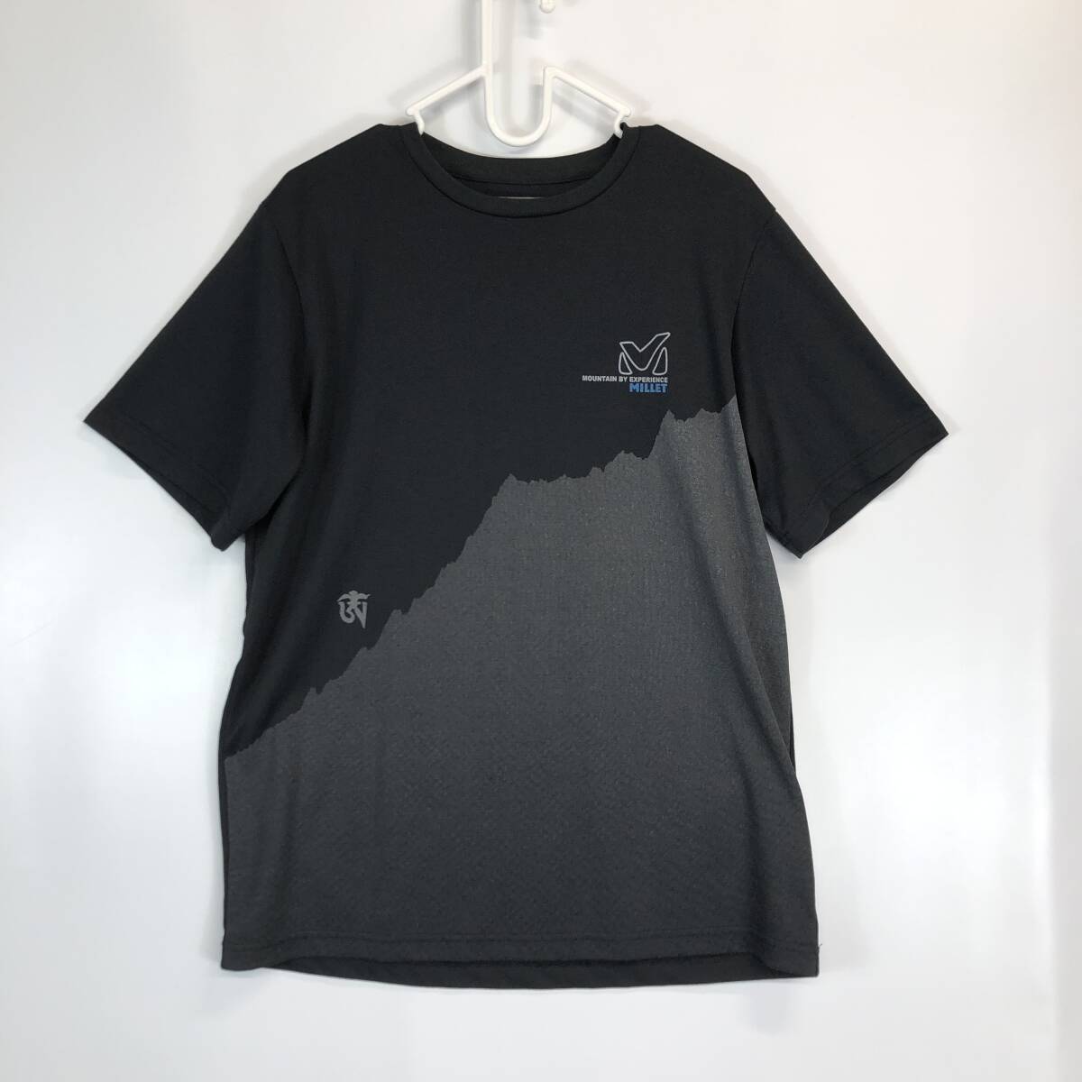 MILLET ミレー 半袖速乾Tシャツ ブラック XLサイズ MIV01055 ポリ100