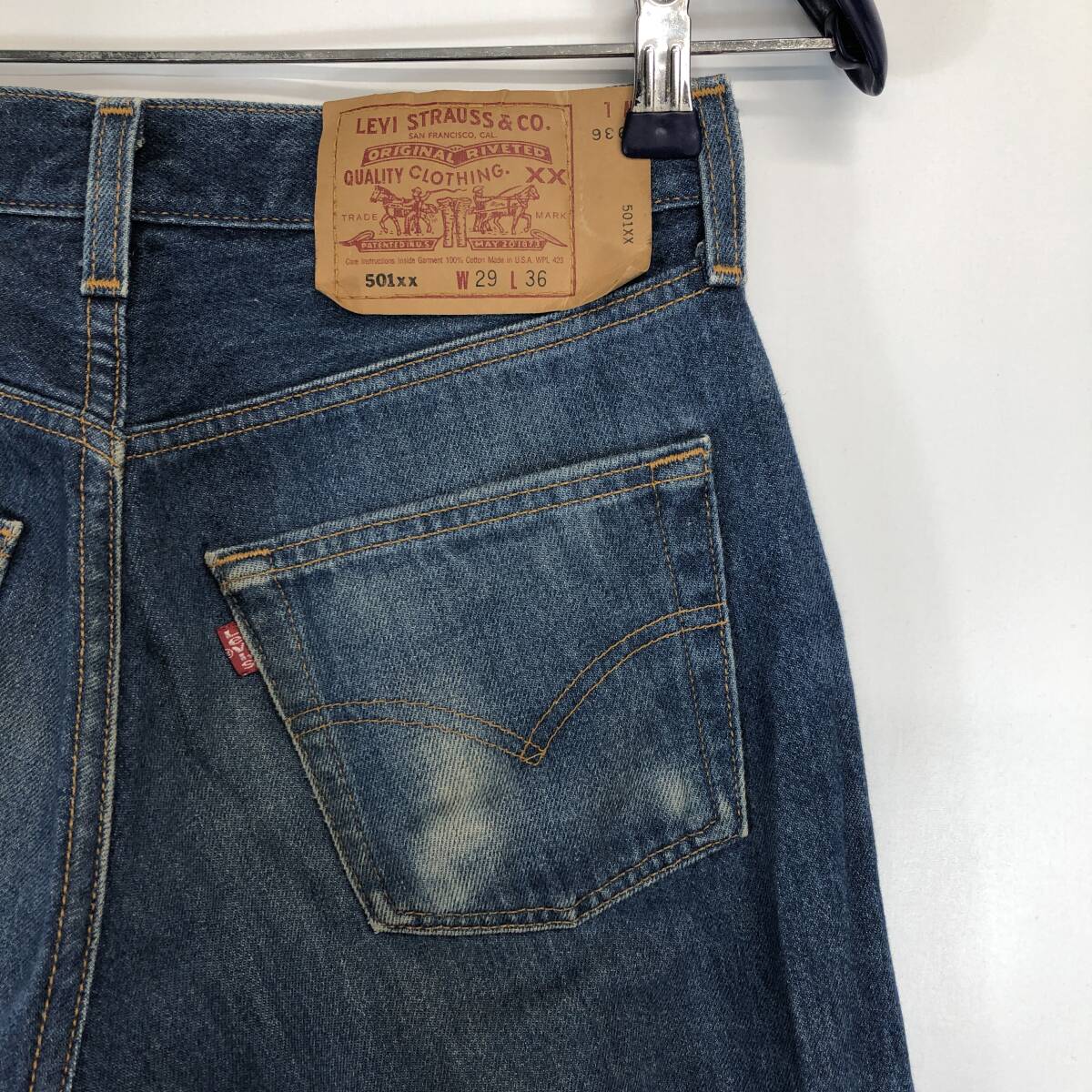 90s USA製 リーバイス 501 デニムパンツ W29 99年 524刻印 501 90s USA製 リーバイス 501 デニムパンツ W29 99年 524刻印 501