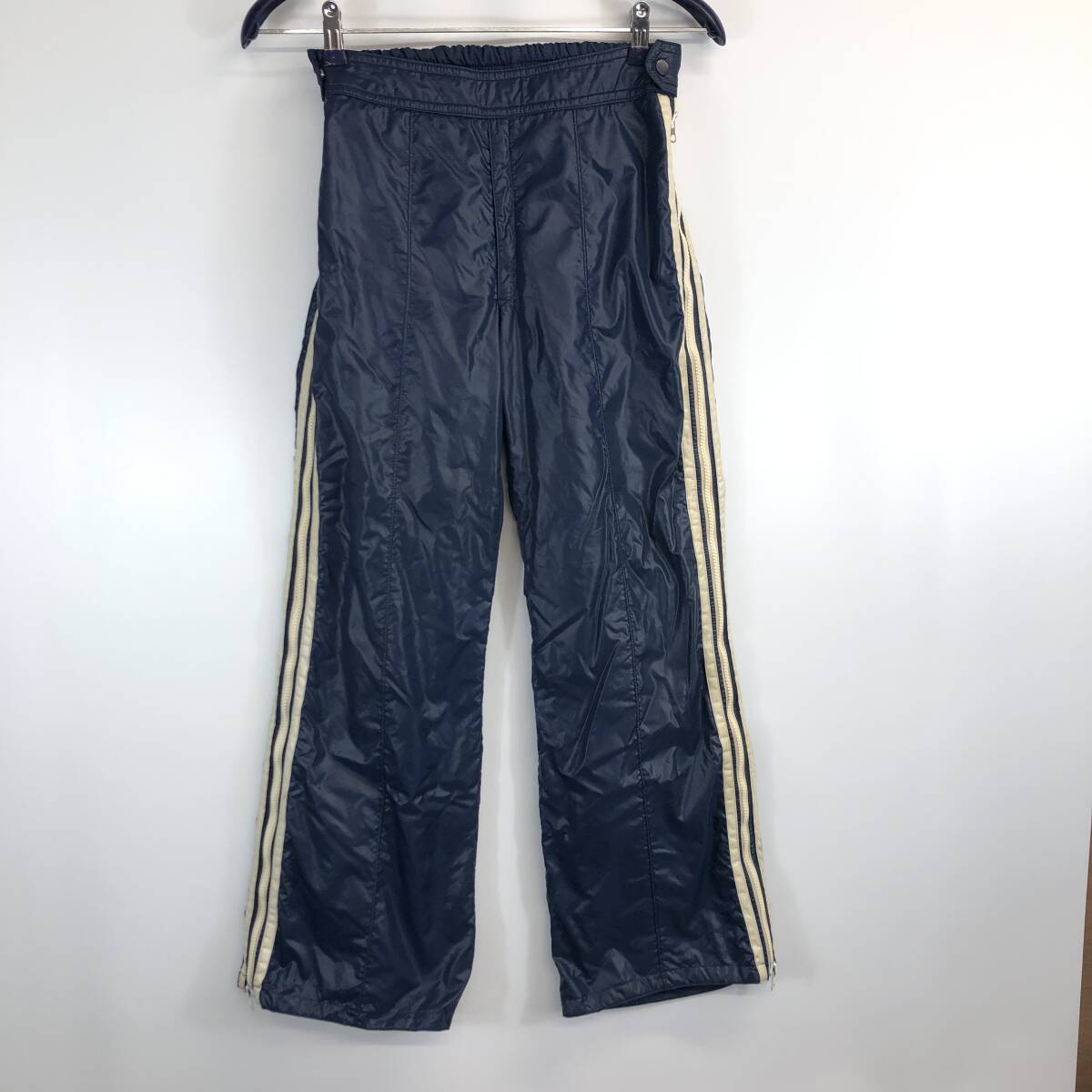 70s 80s デサント製 アディダス adidas 中綿入り ナイロンパンツ 70s 80s デサント製 アディダス adidas 中綿入り ナイロンパンツ