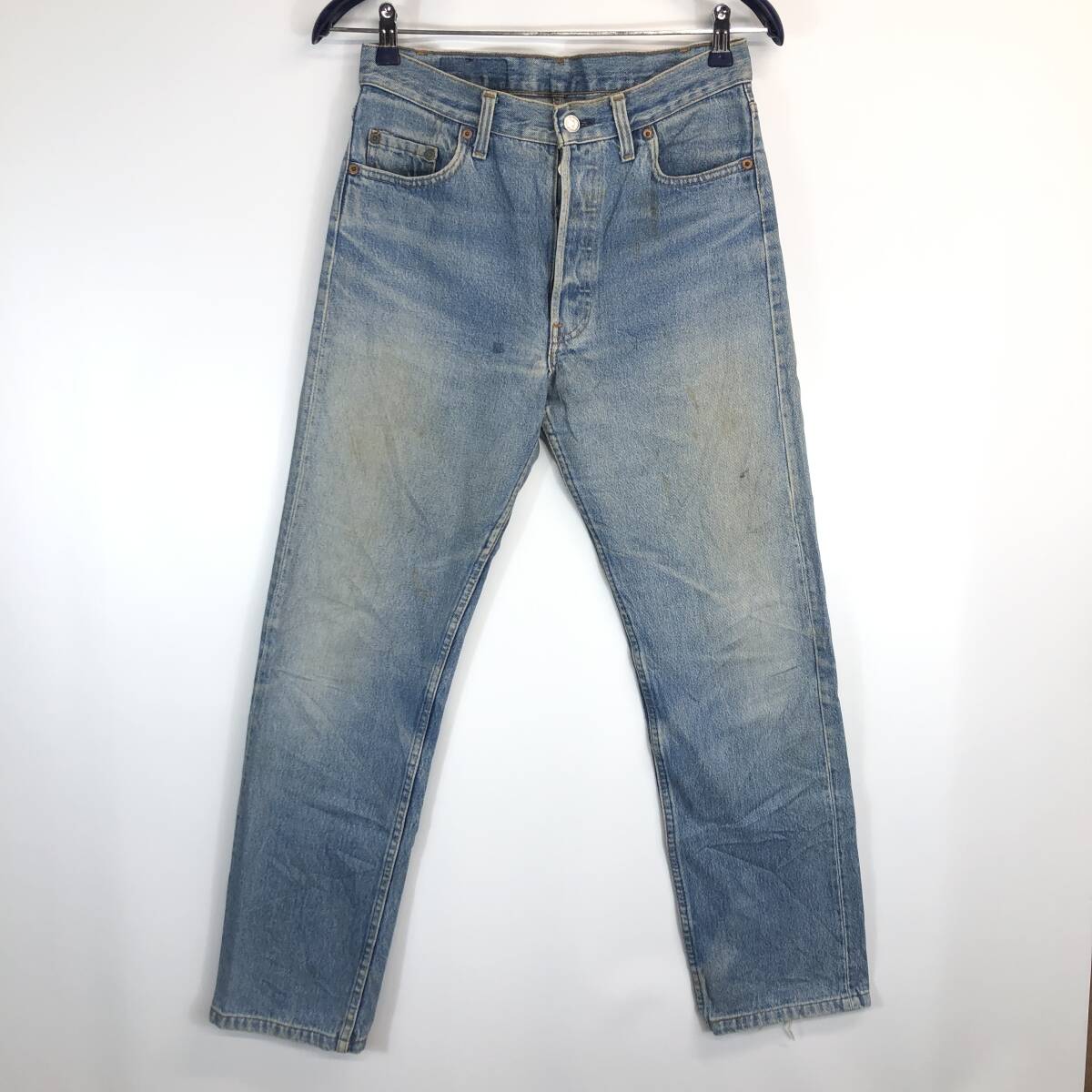 90s USA製 リーバイス デニムパンツ 501 501-0000 W31 91年 520 90s USA製 リーバイス デニムパンツ 501 501-0000 W31 91年 520