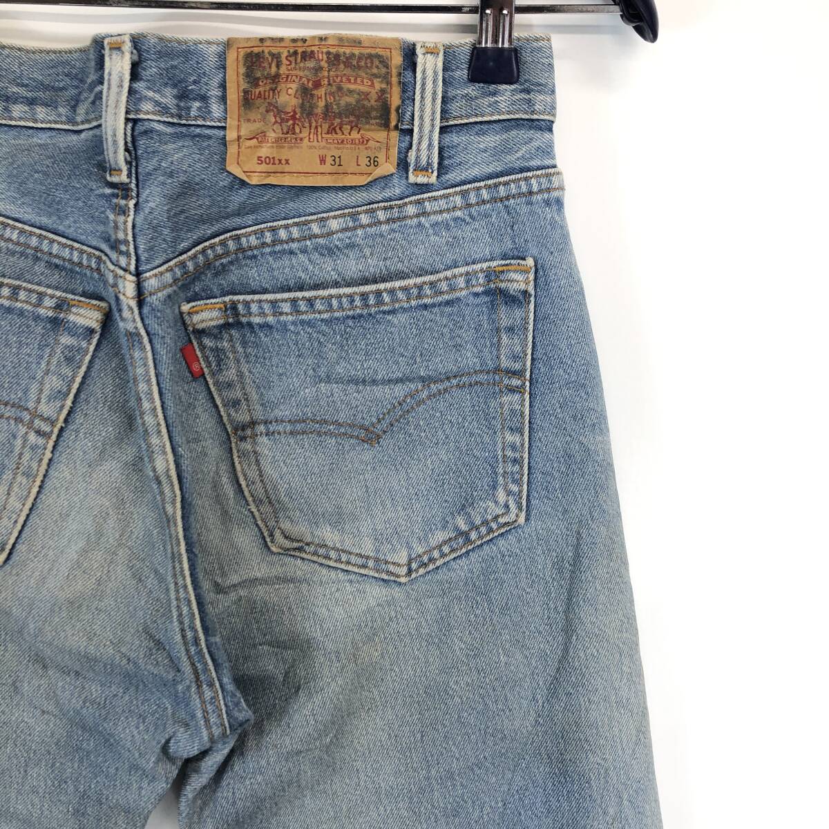 90s USA製 リーバイス デニムパンツ 501 501-0000 W31 91年 520 90s USA製 リーバイス デニムパンツ 501 501-0000 W31 91年 520