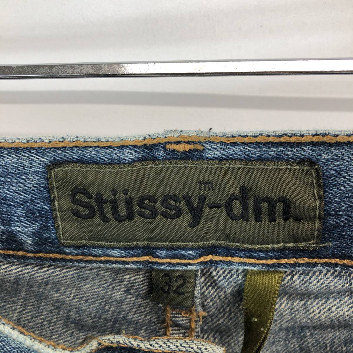 90s USA製 STUSSY ステューシー デニムパンツ W32_画像3