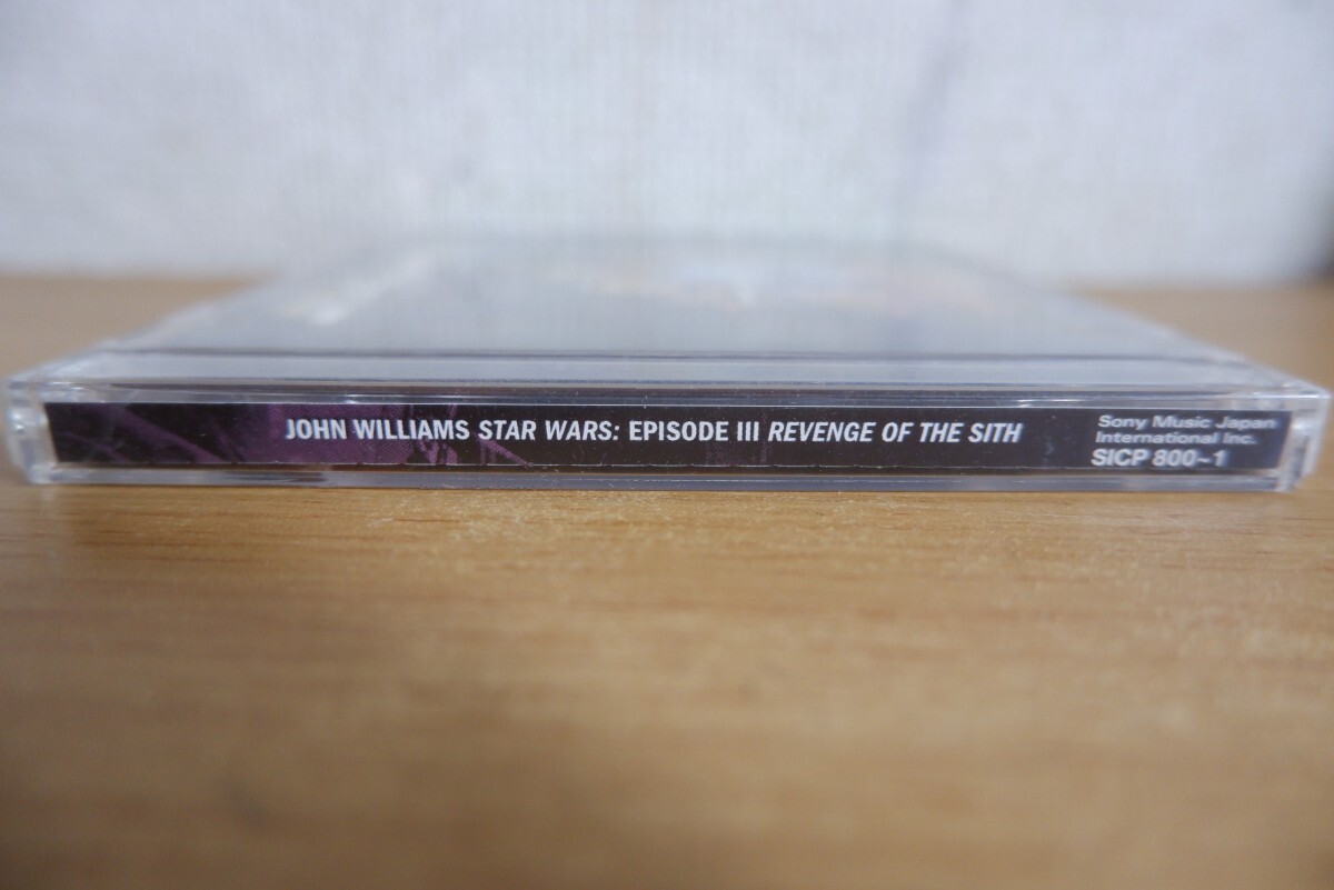 CDk-5728＜2枚組＞JOHN WILLIAMS STAR WARS: EPISODE III REVENGE OF THE SITHの画像4