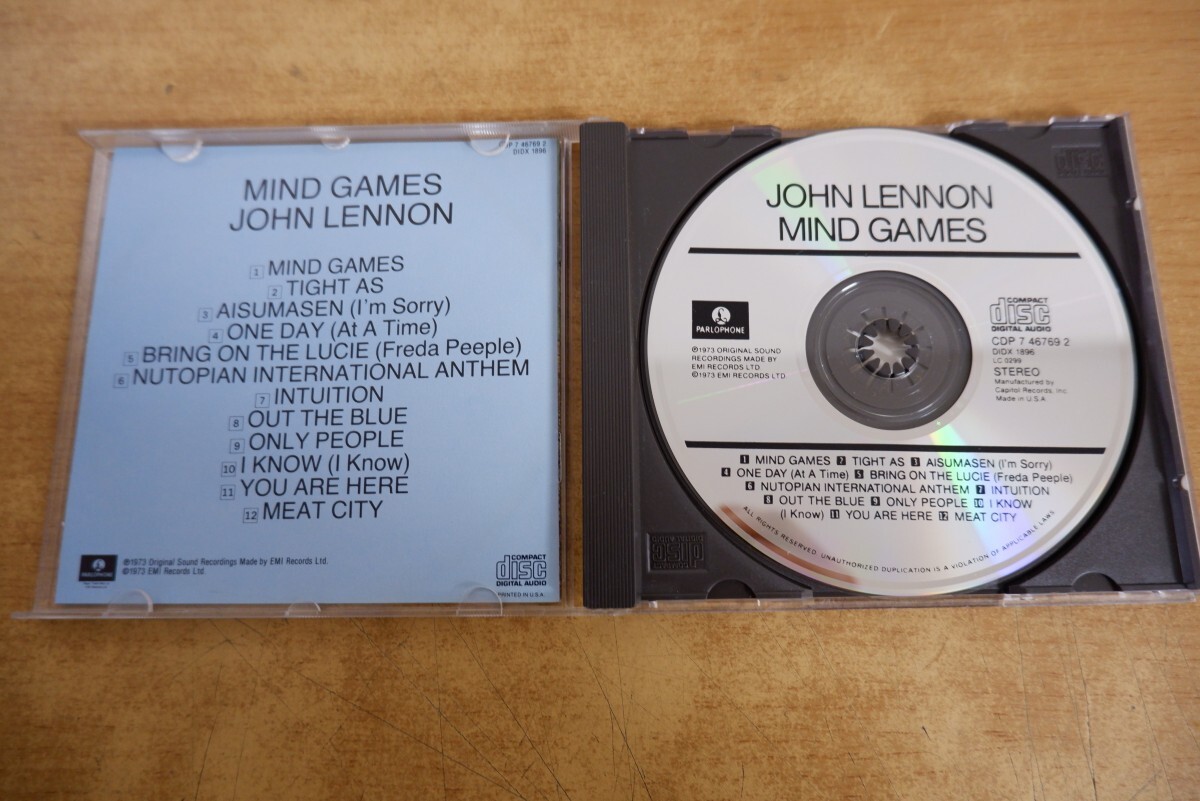 CDk-6168 JOHN LENNON / MIND GAMESの画像3