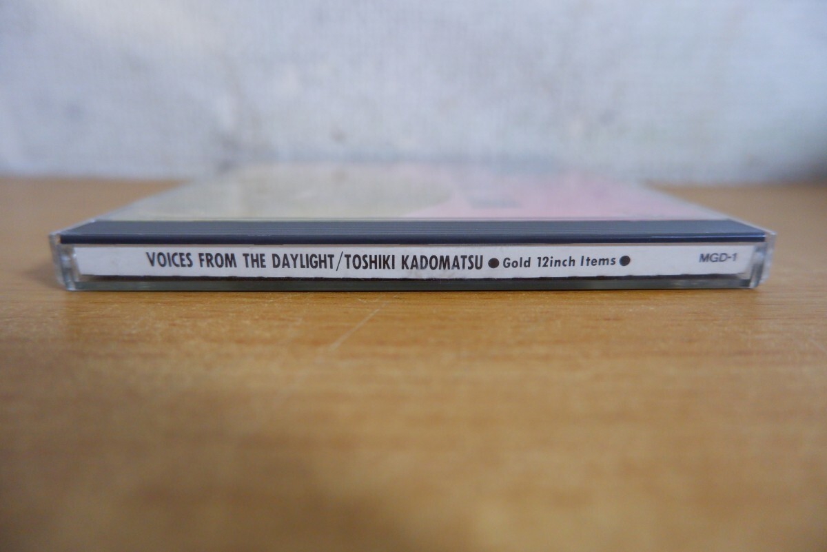 CDk-6457＜ゴールド盤 / 4800円盤＞TOSHIKI KADOMATS / VOICES FROM THE DAYLIGHT_画像4